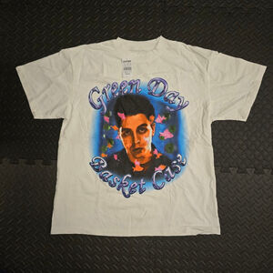 Green Day Graphic White T-Shirt